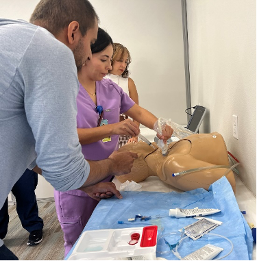 Intubation vascular access and other procedures workshop for residents